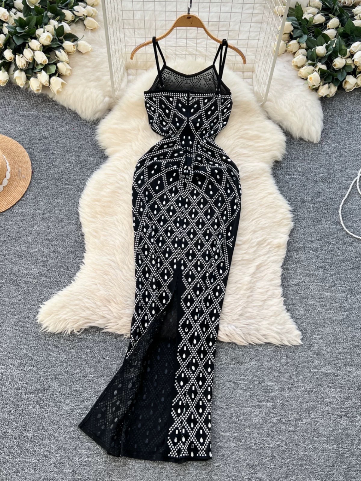 Riley embellished dress FBC442 images